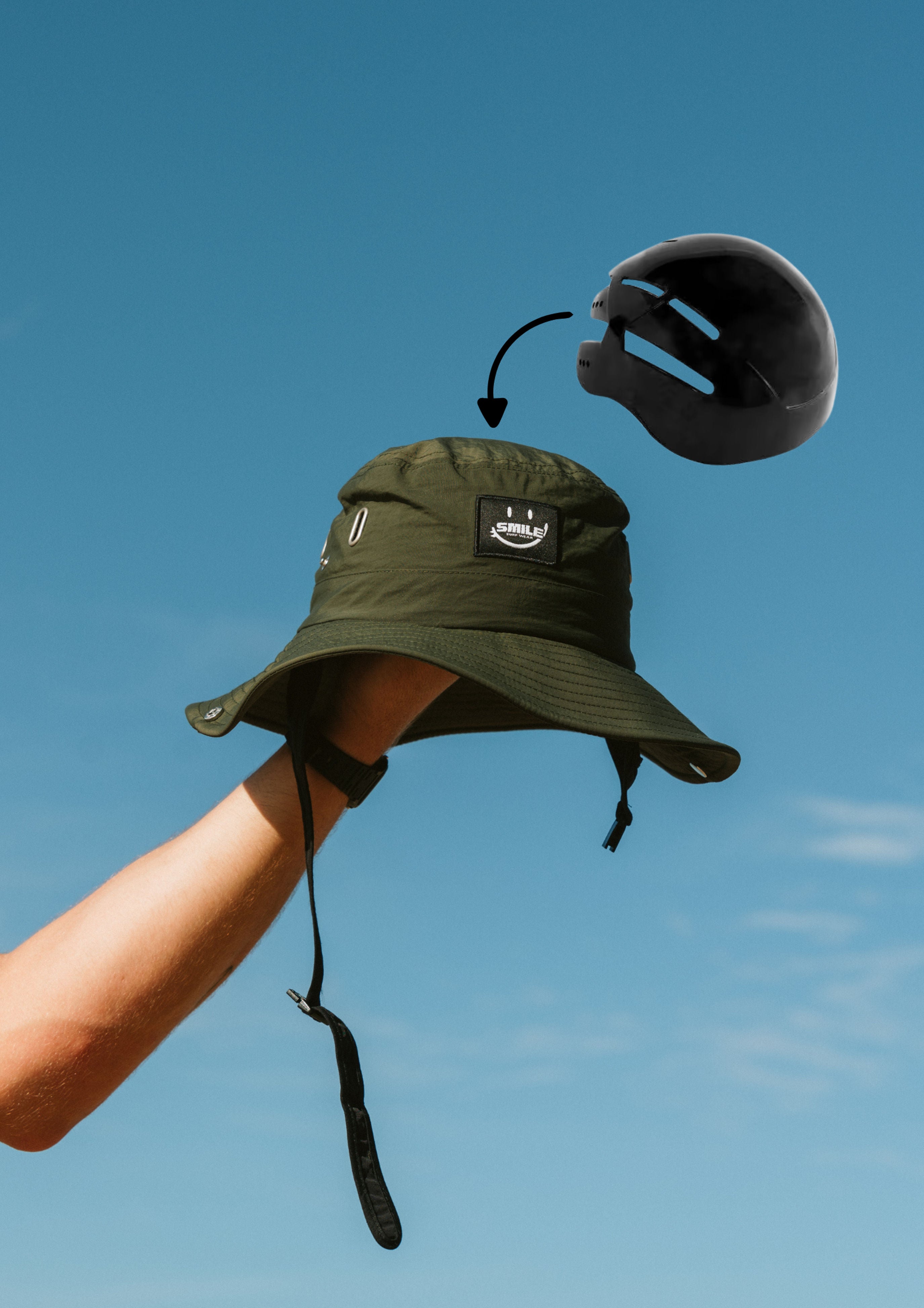 Surf Hat with Protection - Protection for Surfing - SMILE