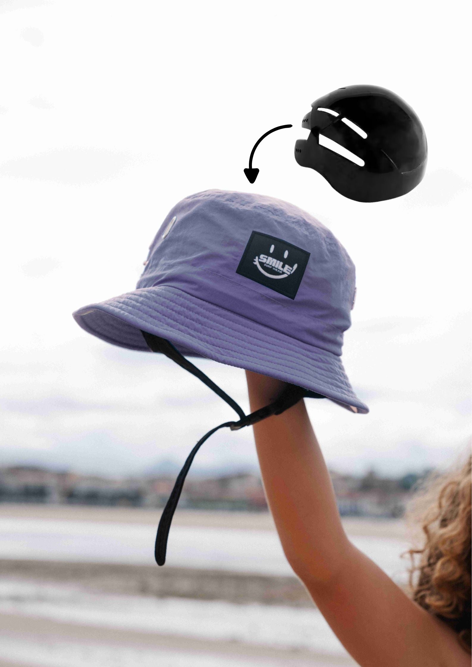 Stylish Surf Helmet - SMILE Surf Wear's Surf Hats