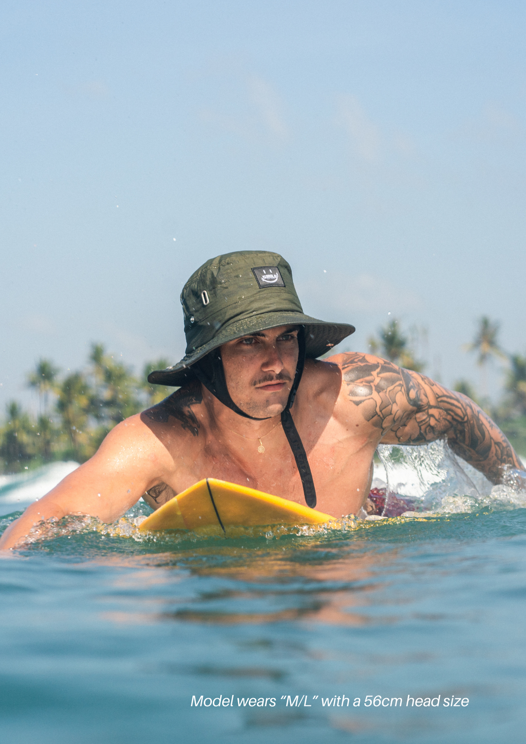 Surf Hat with Protection - Protection for Surfing - SMILE Surf Wear Surf Hat with Protection - Protection for Surfing - SMILE Surf Wear