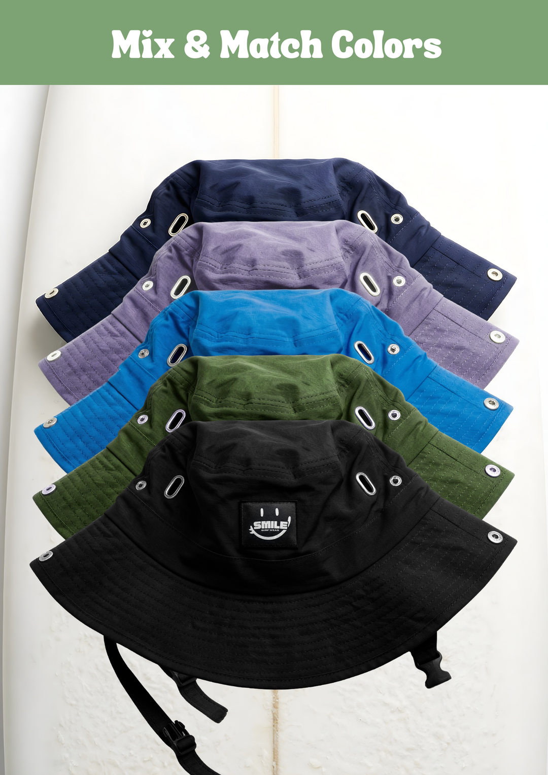 No Protection - Surf Hat Only (Mix & Match Colors)