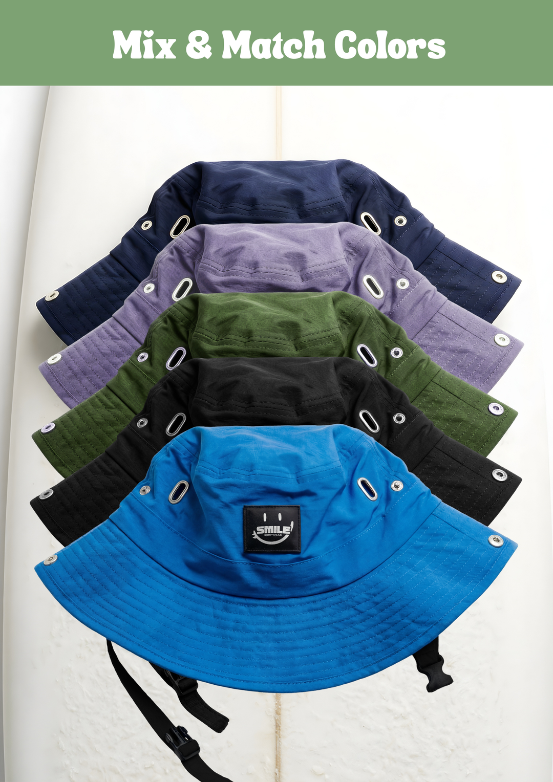 No Protection - Surf Hat Only (Mix & Match Colors)