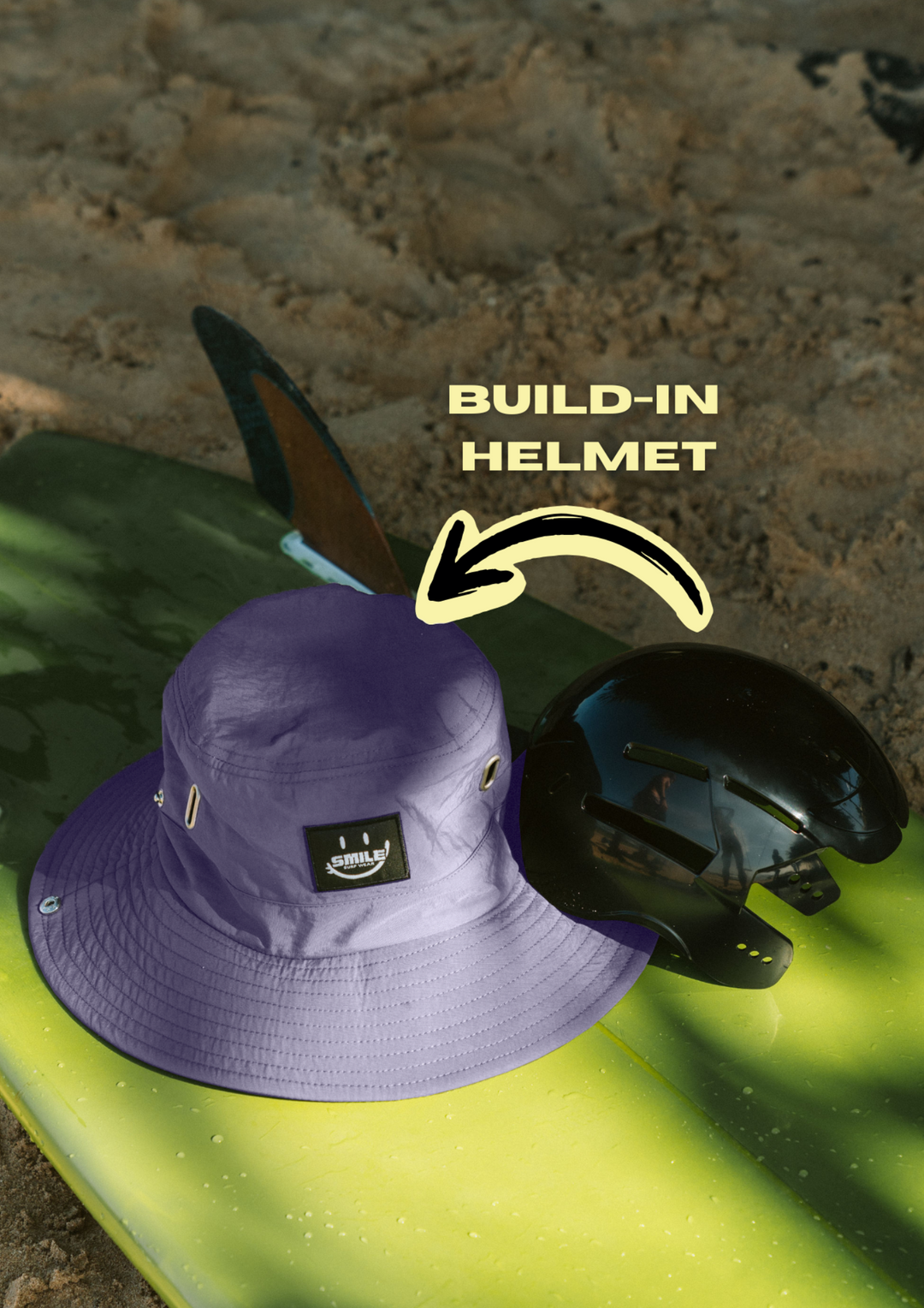 Reef Ranger 1.0 - Surf Hat with Integrated Helmet