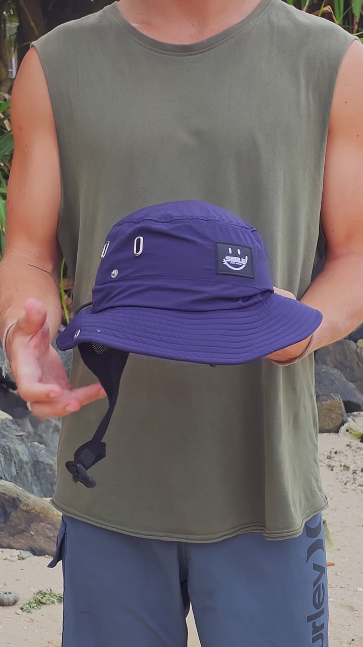 Surf Helmet - Surf Hat with Integrated Helmet
