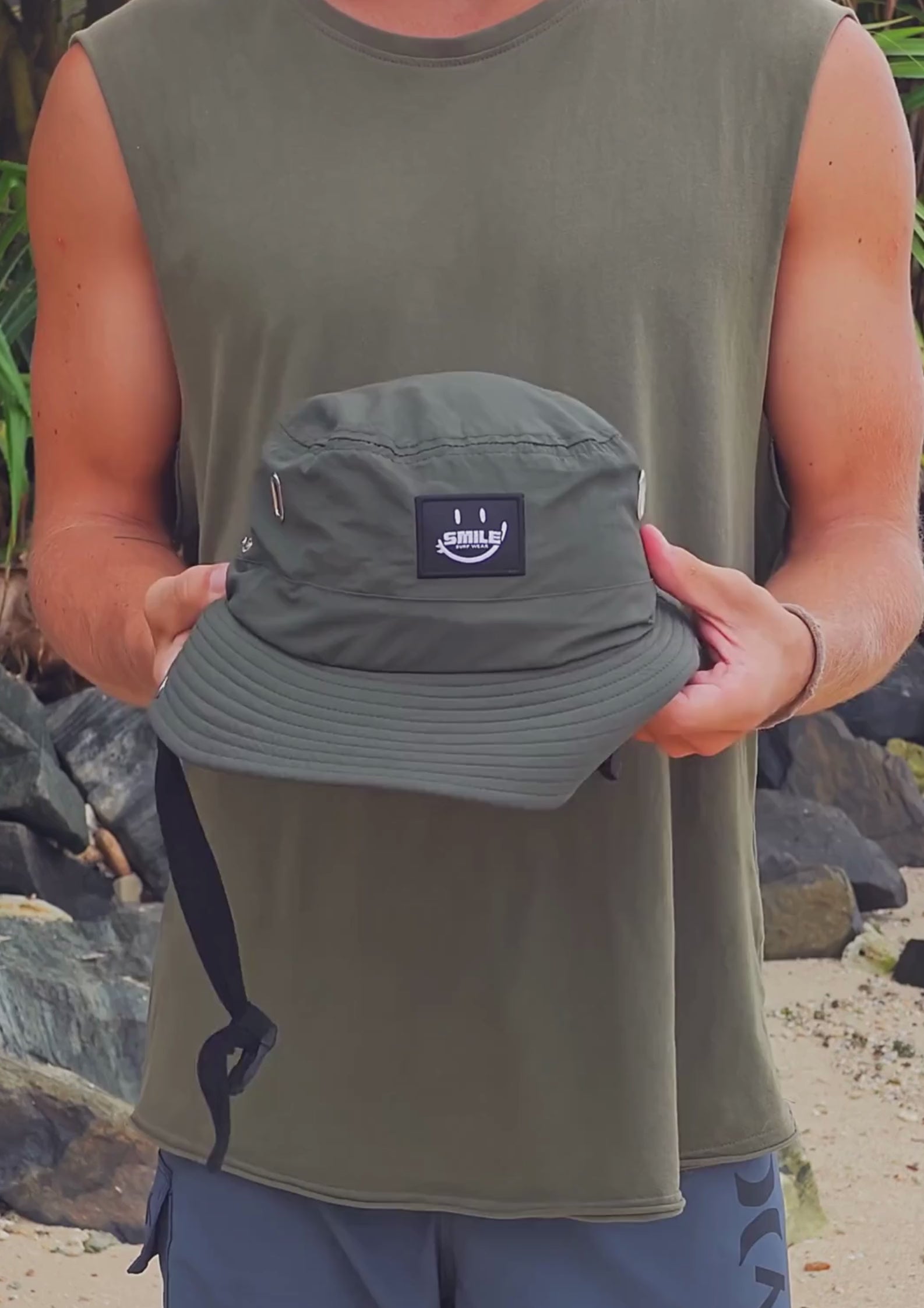 Surf Hat with Protection - Protection for Surfing - SMILE Surf Wear